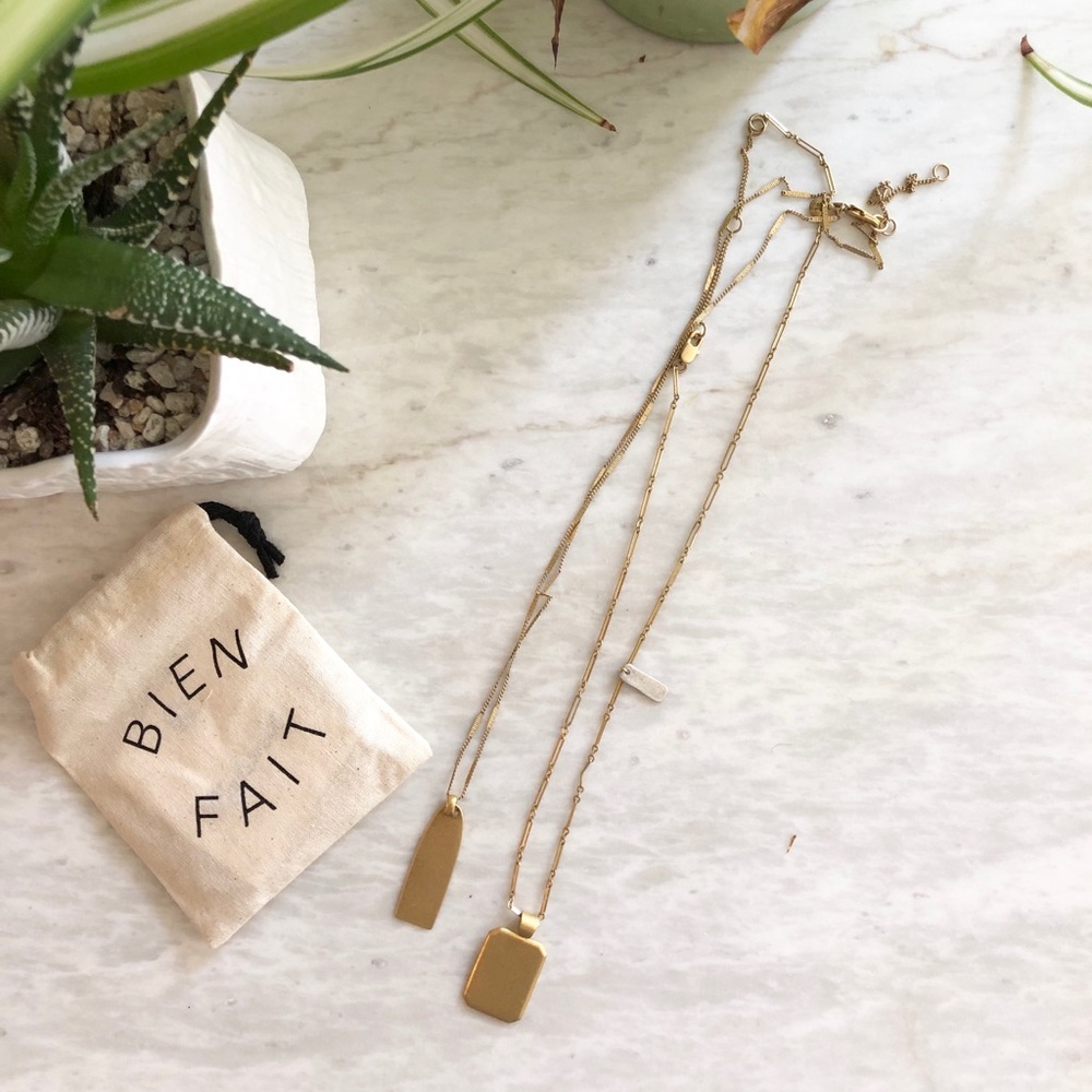 Madewell treasure pendant necklace